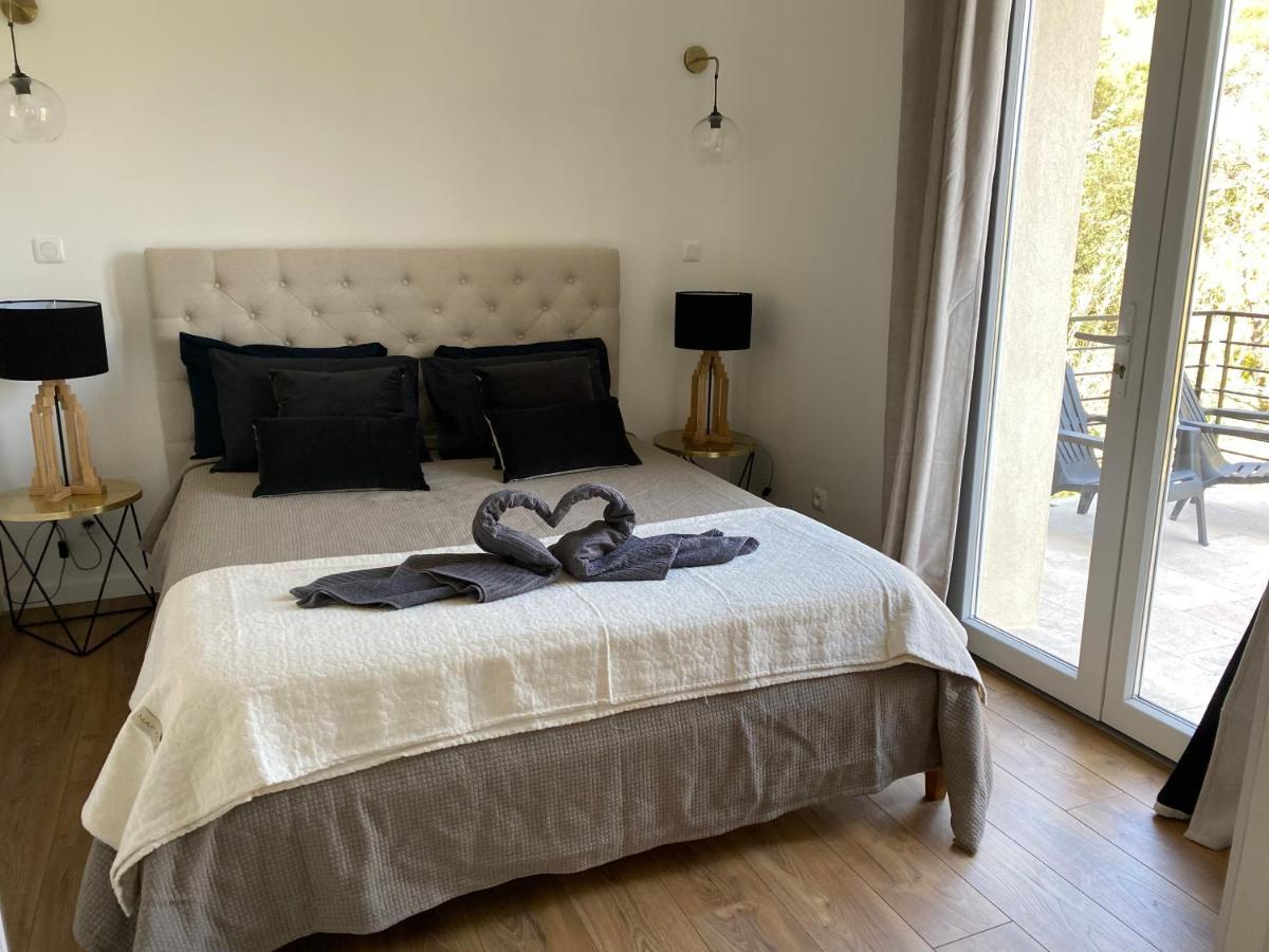 Home Sweet Home 2 Pieces 42 M2 Chambre, Salon, Cuisine, Grande Terrasse, Parking Proche Centre Ville Et Mer バスティア エクステリア 写真